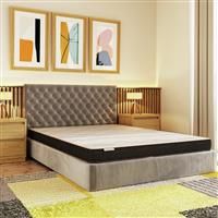 Sleepy Castle Bonnell Spring High Quality Durable Mattress 120cm Small Double White