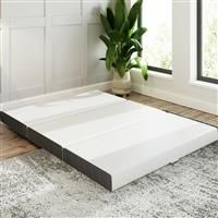 GFW SleepyCastle Foldable Memory Foam Mattress 10cm Deep 90cm Guest Bed Compact & Portable White