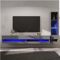 GFW Galicia 2 Piece Furniture Set with 180cm Unit - Grey