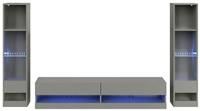 GFW Galicia 3 Piece Furniture Set with 150cm Unit- Grey