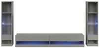 GFW Galicia 3 Piece Furniture Set with 180cm Unit - Grey