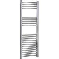 Flume Flat Ladder Towel Radiator 1200mm x 400mm 1009 BTU in Chrome