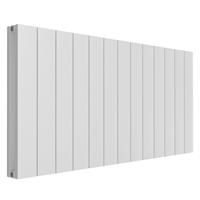 Kudox AluLite Aluminium Radiator 600 x 1230mm Textured in White Steel