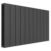Kudox AluLite Aluminium Radiator 600 x 1040mm Textured in Black Steel
