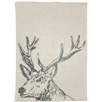 Selbrae House Cotton Linen Tea Towel 50 X 70Cm - Stag