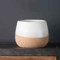 Scottish Everlastings Ltd Two Tone Curved Planter Large, Multi