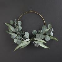 Artificial Eucalyptus Ring Wreath