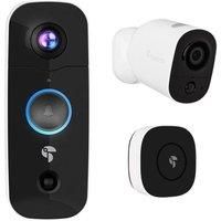 Toucan Wireless Video Doorbell 2021 Edition With Chime & Wireless Security Camera Bundle