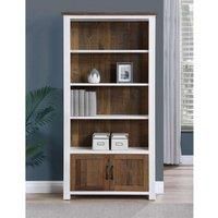 Molly and Milo London Whitewave Designs - Large Open Bookcase With Doors