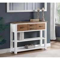 Molly and Milo London Whitewave Designs - Low Bookcase Console