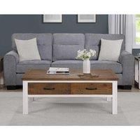 Molly and Milo London Whitewave Designs - Coffee Table With Four Drawers