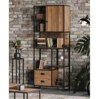 Molly and Milo London Rustic Revival Collection - Large Open Bookcase