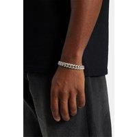 12mm Iced Cuban Link Bracelet