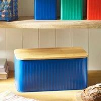 Sur La Table Colour Me Happy Blue Bread Bin