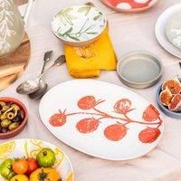 Purer Home X Eden Ceramic Serving Platter 33Cm, Multi