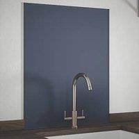 Country Living Peacock Blue Matt Splashback 600mm x 750mm - Self Adhesive Easy Install Cooker Back Panel