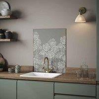 Clarissa Hulse Dill Silver Splashback 600X750Mm