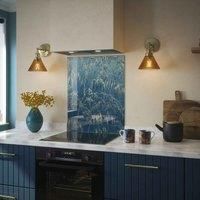 Clarissa Hulse Meadow Grass Blue Splashback 600X750Mm