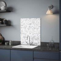 Clarissa Hulse Wild Chevril Chalk Splashback 600X750Mm