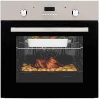 Cookology FOD60SS 60cm Integrated Electric Fan Oven with Grill