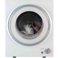 Cookology CMVD25WH 2.5Kg Mini Tumble Dryer - White