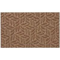 Turtle Mat Dune Indoor Outdoor Washable Doormat 45X75Cm Standard Leaves Taupe