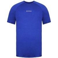 BoxRaw SMRT-TEC Mens Navy Blue T-Shirt