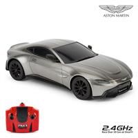 CMJ RC Cars™ Aston Martin Vantage Officially Licensed Remote Control Car. 1:24 Scale Grey