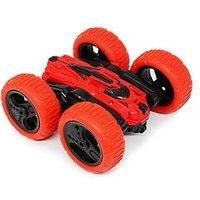 CMJ RC Cars 360 Spin Attack Stunt RC Car Electric Race Stunt Car ,Double Sided 360° Rolling Rotation RC 4WD High Speed Off Road for 3 4 5 6 7 8-12 Year Old boy Toys (Red)