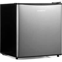 Subcold Cave50 LED Stainless Steel Door Beer Fridge for Wine & Drinks | Mini Chiller with Can Dispenser | Quiet Small Frost-Free Larder | 44 Cans