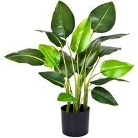 GreenBrokers Artificial 78cm Real touch Bird of Pardise (Strelitzia)