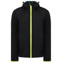 F1 Official Team Long Sleeve Black Lifestyle Rain Jacket