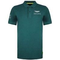 Aston Martin F1 Sebastian Vettel Driver Mens Green Polo Shirt
