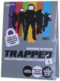 Trapped The Bank Job, Art Heist, Escape Room Game Pack Family Friendly Puzzle