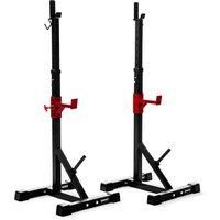 Viavito Adjustable Squat Stands ST1000 Weight Bench Support w/ Spotter Catchers