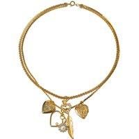 Caramel Vintage Jewellery Women's Gold Secret Love Chain Necklace