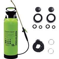 ProKleen Garden Pressure Sprayer Pump Manual Action Bottle 10L Weedkiller Water