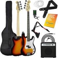 3rd Avenue Electric Bass Guitar Pack