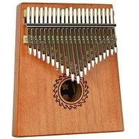 A-Star 21 Key Kalimba Thumb Piano with Mahogany Body - includes Tuning Hammer, How To Play Guide & Thumb Protectors