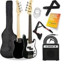 3Rd Avenue 3/4 Short Scale Bass Guitar Starter Pack - Black