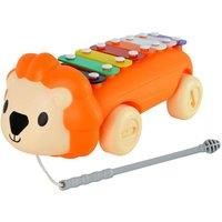 Little Star Lion Pull Along Xylophone, Engaging Colourful Walk Along Animal for Interactive Musical Development