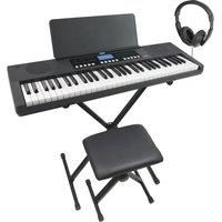 Axus 61 Note Slimline Portable Keyboard Package