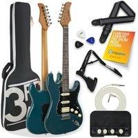 3Rd Avenue Stateside Series Electric Guitar Pack - Delta Blue