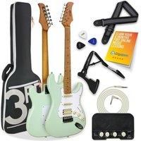 3Rd Avenue Stateside Series Electric Guitar Pack - Liberty Green