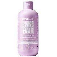 HAIR BURST Conditioner for Wavy & Curly Hair — Sulfate, SLS, Paraben Free, CGM Approved - Nourishing Amino Acids, Almond Extract & Cherry Oil - Curl Enhancing, Frizz Control & Moisturising