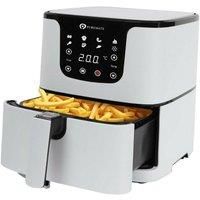 PureMate Air Fryer with Digital Display & Recipes Book, XXL 5.5L Healthy Oil Air