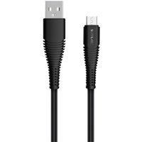 SILVERLABEL Micro USB to USB-A Cable - 1 m, Black, Black