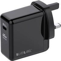 SILVERLABEL 30241SL10 65 W Universal USB Type-C Charger - Black, Black