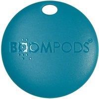 Boompods Boomtag Tracker Tag, Item Finders - Smart Bluetooth Tracker Devices, Luggage Tracker for Suitcases, Children, Pet, Wallet - Sustainable Key Finder Compatible with Apple Find My App - Blue