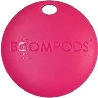Boompods Boomtag Bluetooth Tracker Tag - Smart Tracking Device for Children, Pet and Dog, Keyring Wallet Tracker for Keys, Luggage Suitcases, Key Finder Compatible with Apple Find My App - Pink